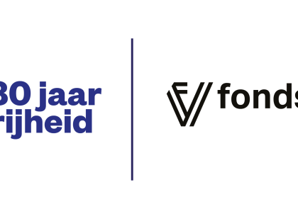 Logo's van 80 jaar vrijheid, Vfonds en 80 jaar Slag om de Schelde Borsele